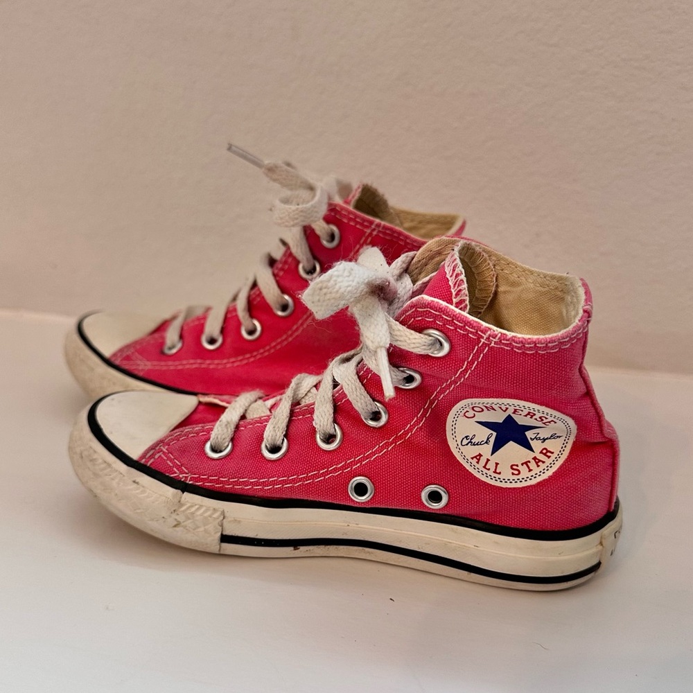 Converse Kids Pink All Star High-Tops